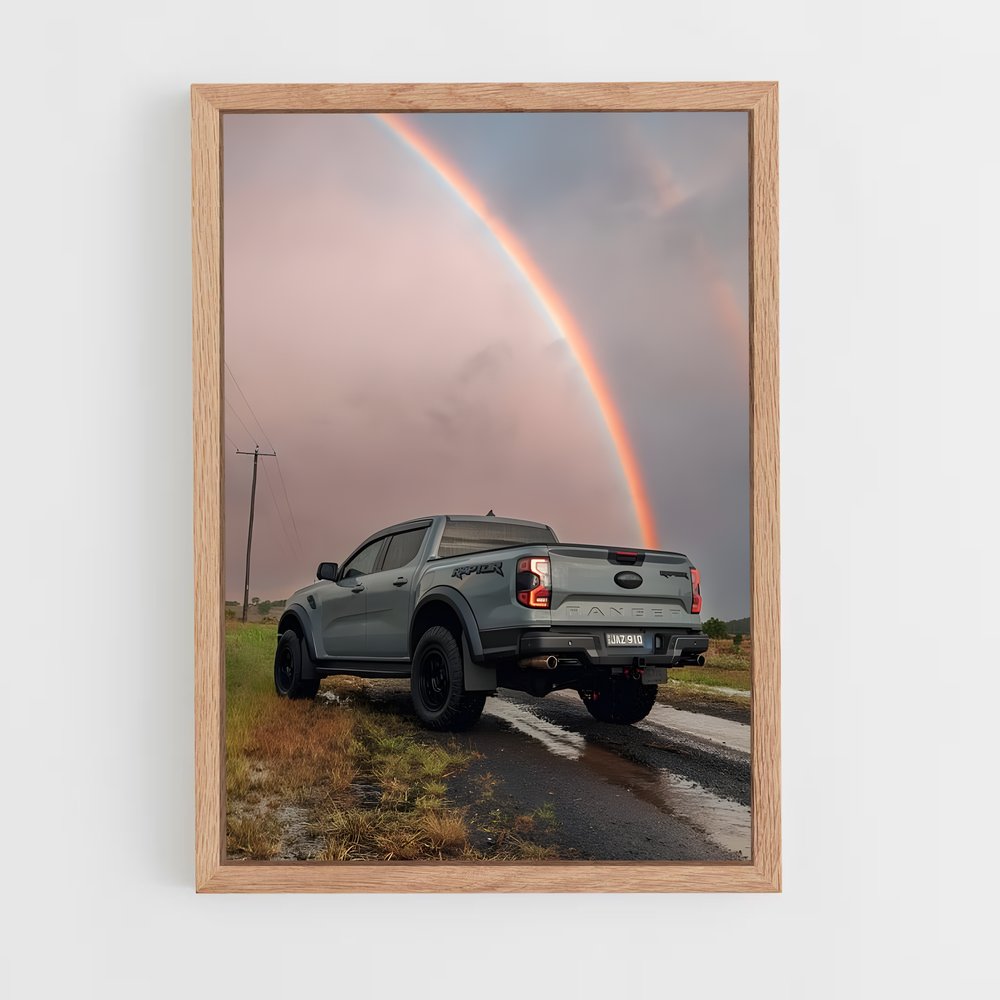 Poster Aventure Arc-en-Ciel – affiche Ford (vue 4)
